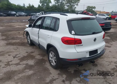 2016 Volkswagen Tiguan S from USA, damaged, VIN WVGBV7AX0GW594834